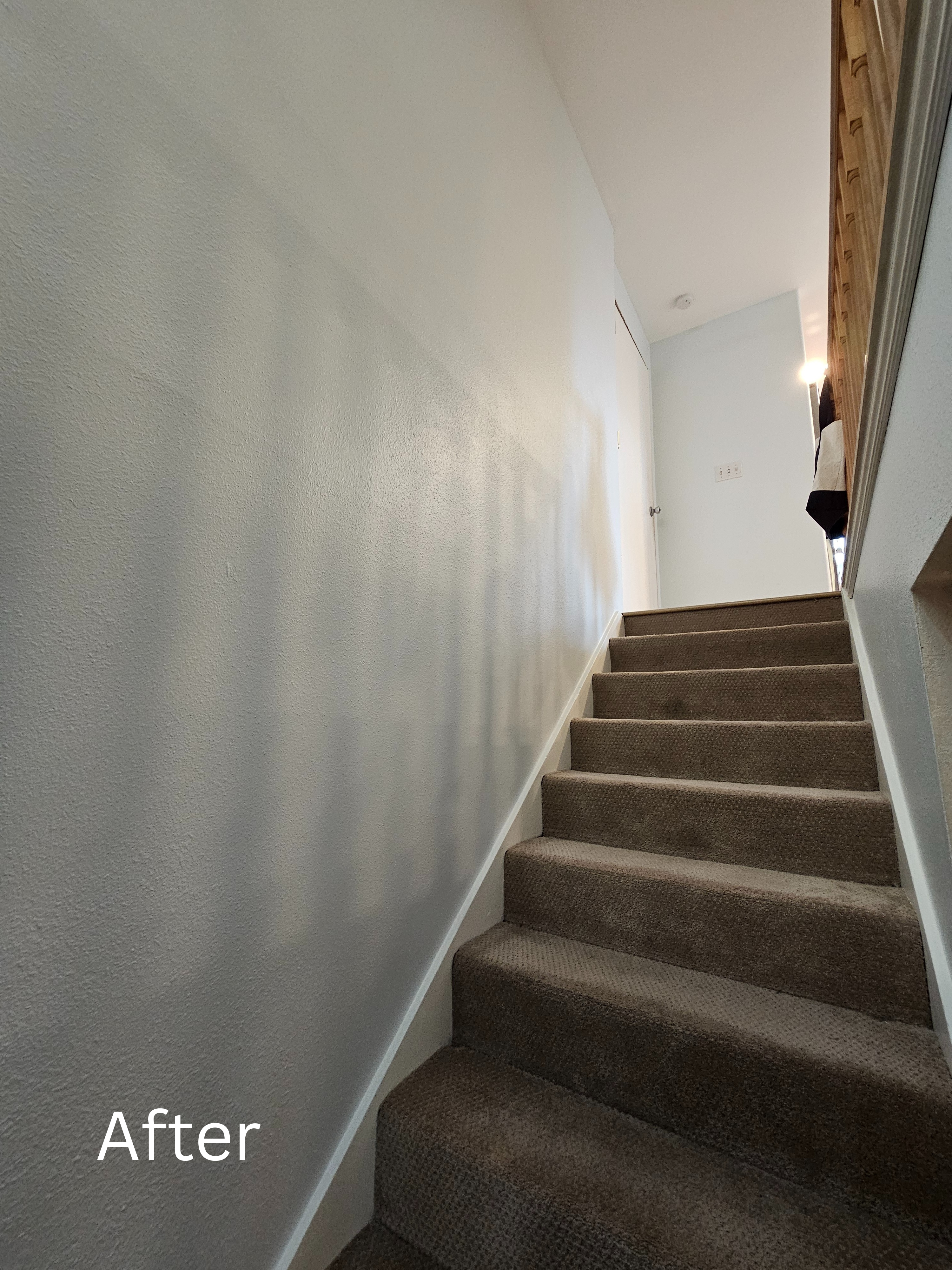 Interior painting project after